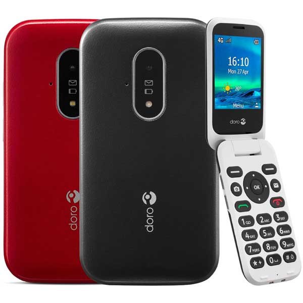 Doro 6820 4G - 2MP - 2.8" - 1000mAh